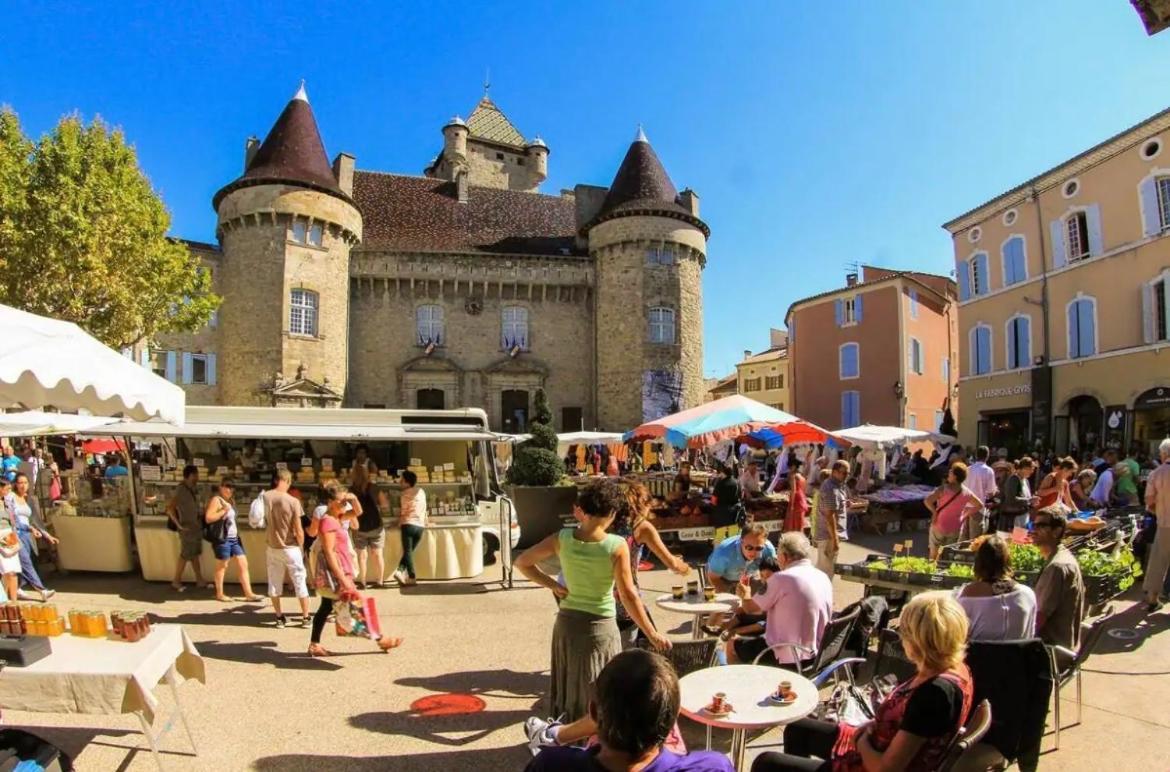 Escapade Ardechoise - Parking Gratuit - Chateau A 2 Pas Aubenas Luaran gambar