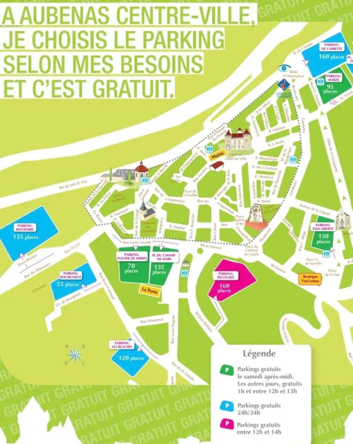 Escapade Ardechoise - Parking Gratuit - Chateau A 2 Pas Aubenas Luaran gambar
